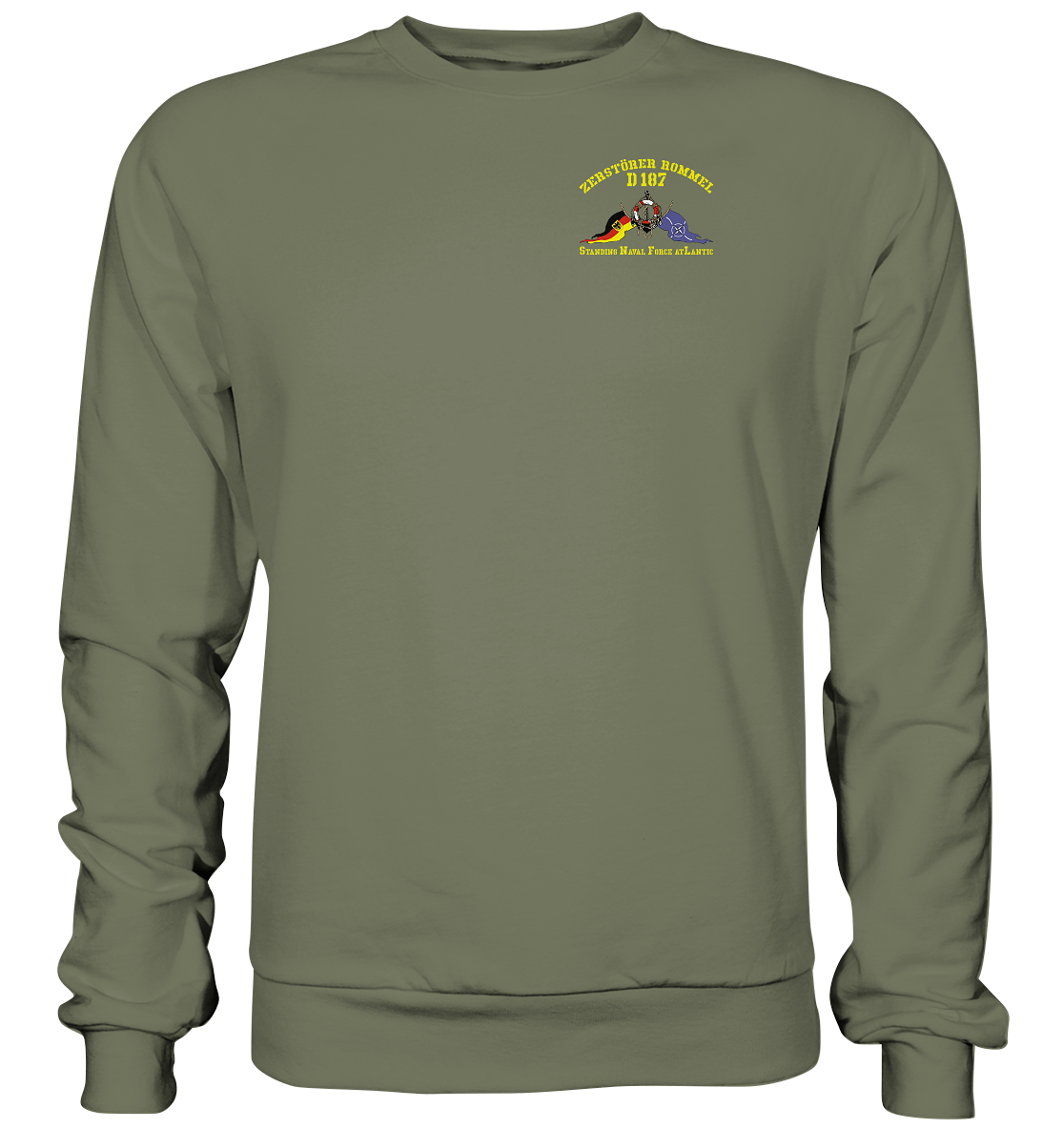 Zerstörer D187 ROMMEL SNFL - Premium Sweatshirt