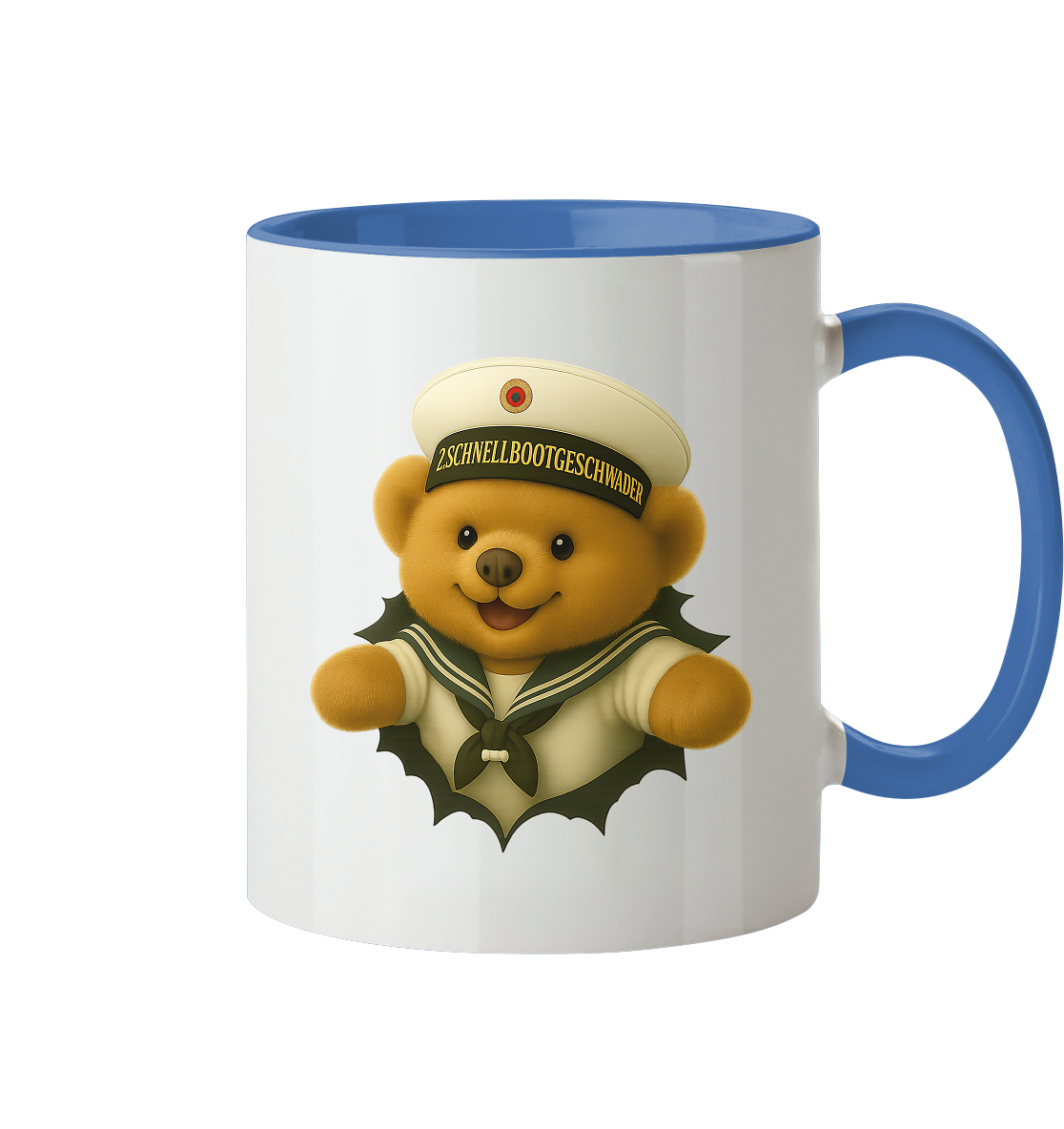 Teddy 2. SCHNELLBOOTGESCHWADER - Tasse zweifarbig