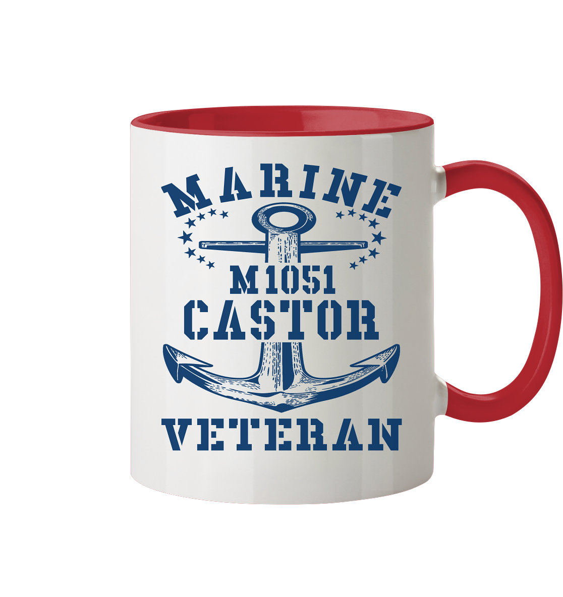 SM-Boot M1051 CASTOR Marine Veteran - Tasse zweifarbig