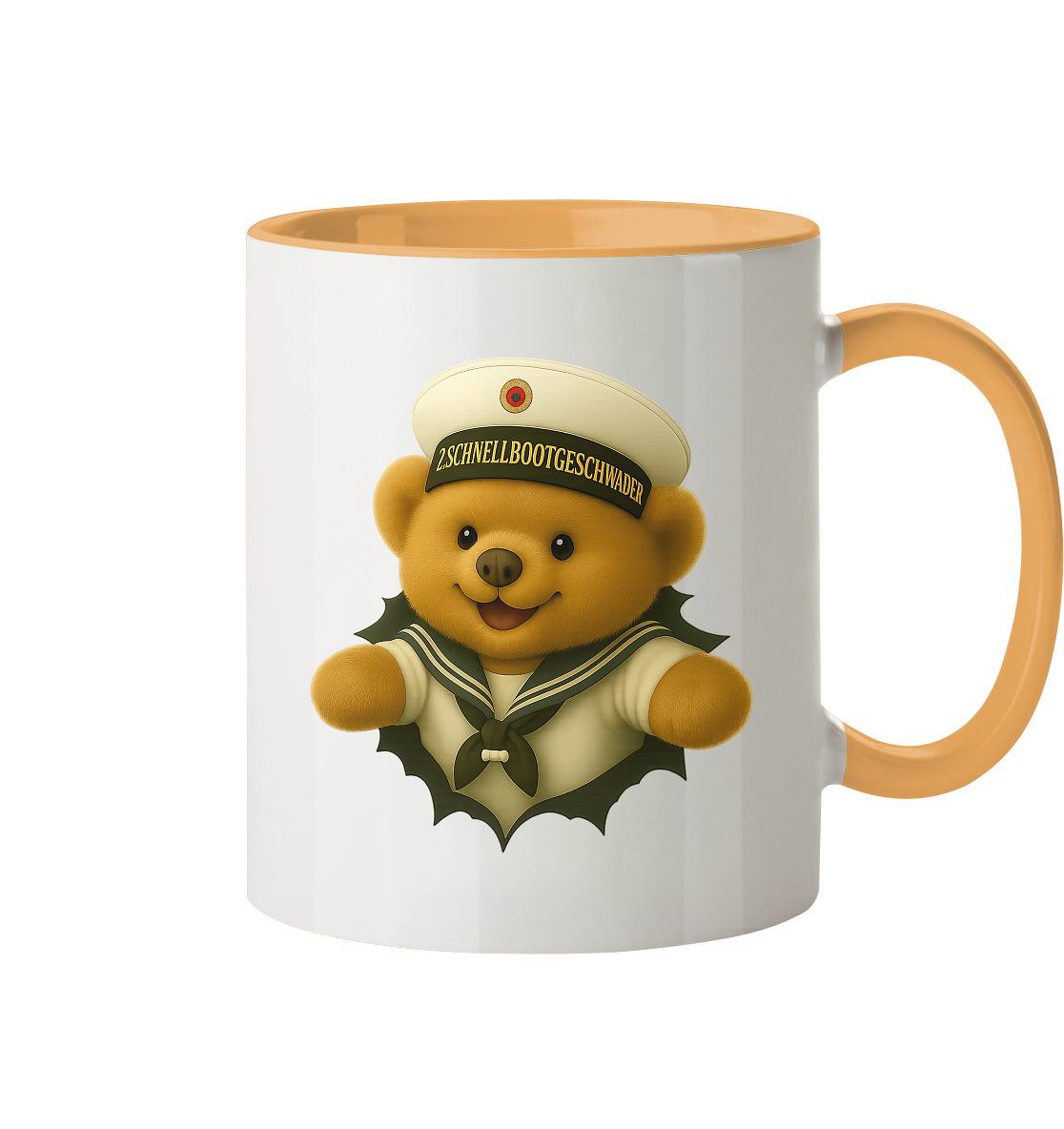 Teddy 2. SCHNELLBOOTGESCHWADER - Tasse zweifarbig