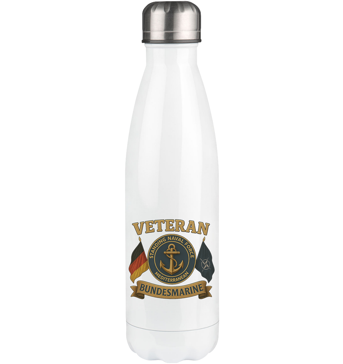 Veteran BUNDESMARINE - SNFM - Thermoflasche 500ml