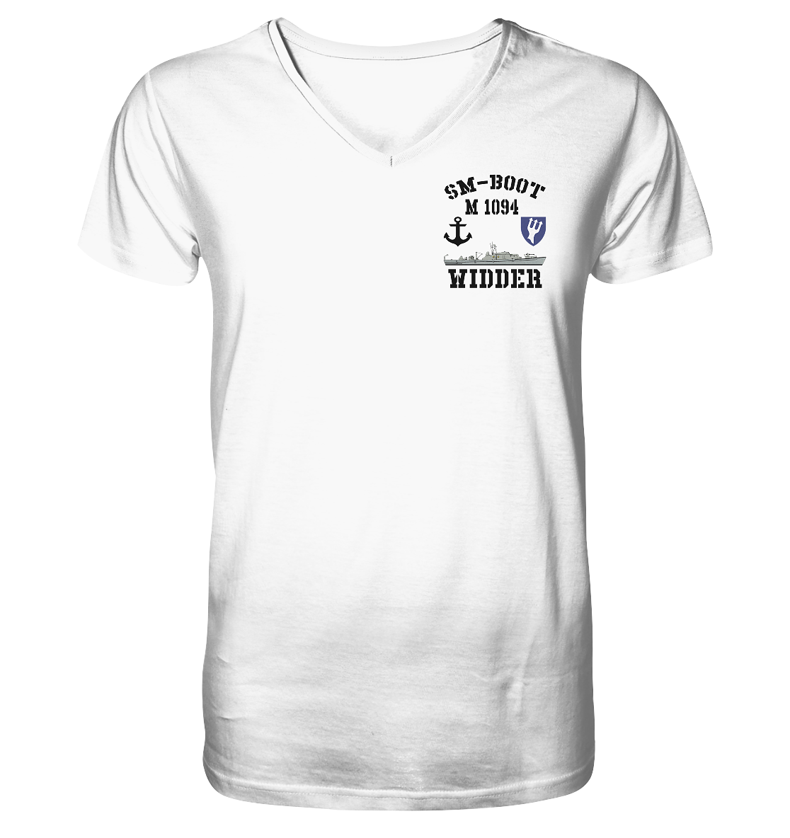 SM-BOOT M1094 WIDDER - V-Neck Shirt