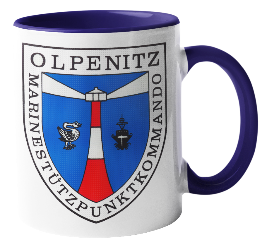Kaffeebecher Marinestützpunkt OLPENITZ