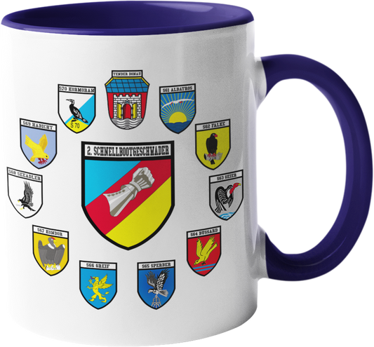 Kaffeebecher 2. Schnellbootgeschwader bis Oktober 1999