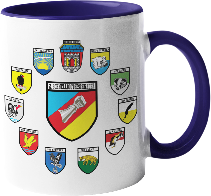 Kaffeebecher 2. Schnellbootgeschwader nach Oktober 1999