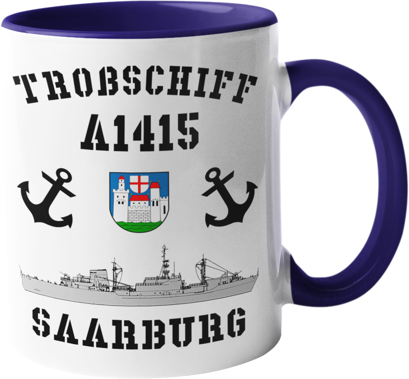 Kaffeebecher Troßschiff A1415 SAARBURG