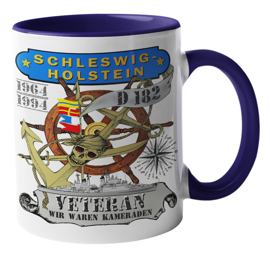 Kaffeebecher D182 SCHLESWIG-HOLSTEIN Anker
