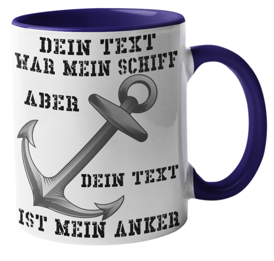Kaffeebecher ... ist mein Anker