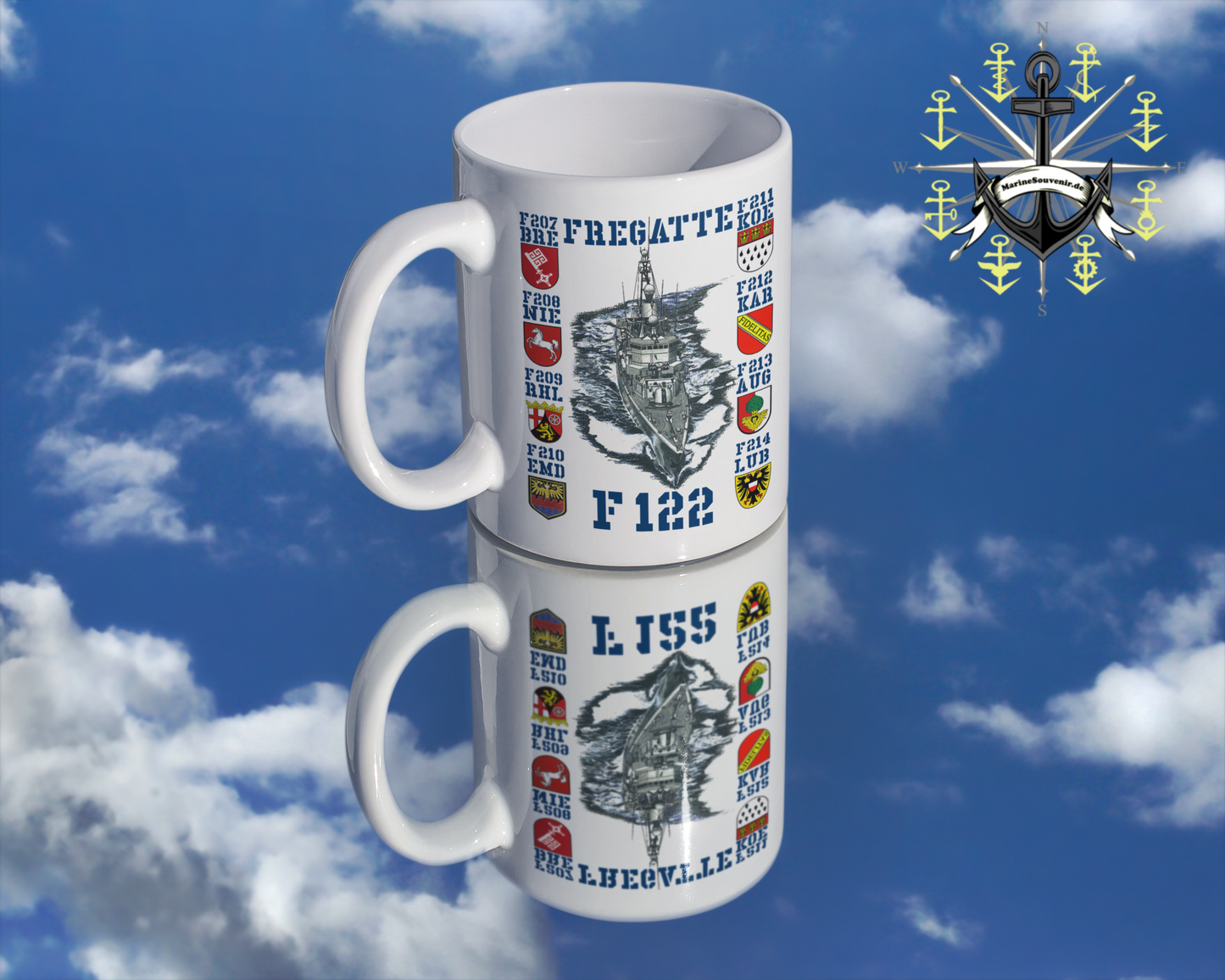 Kaffeebecher Fregatte 122