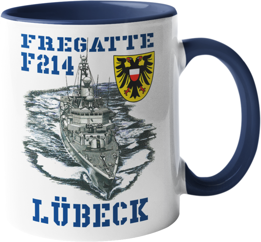 Kaffeebecher Fregatte F214 LÜBECK