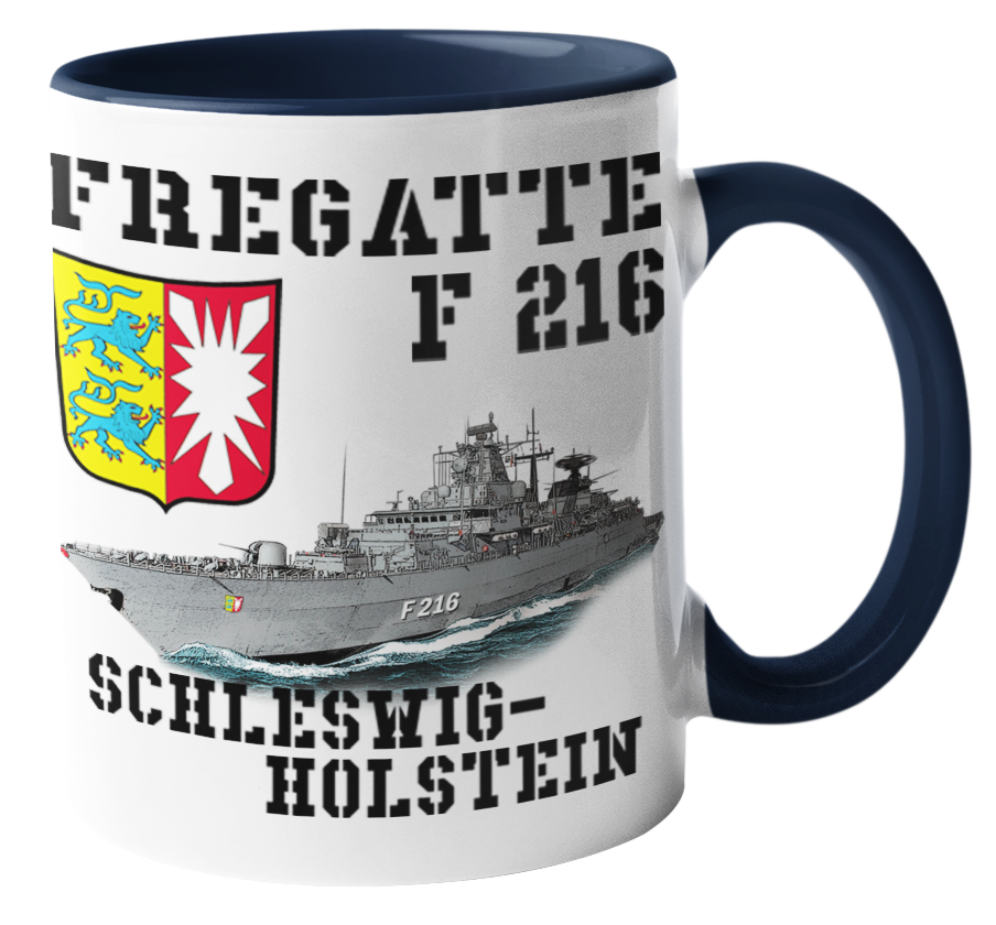 Kaffeebecher Fregatte F216 SCHLESWIG-HOLSTEIN