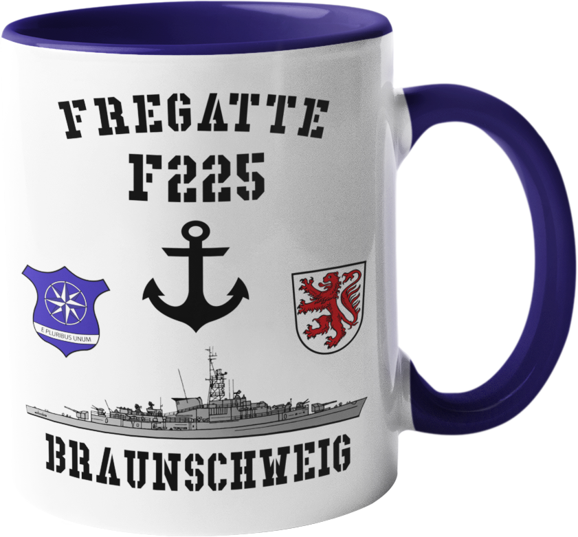 Kaffeebecher Fregatte F225 BRAUNSCHWEIG Anker