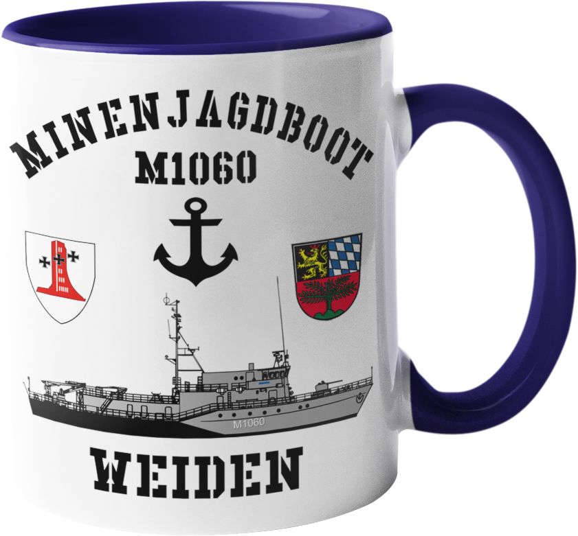 Kaffeebecher Mij.-Boot M1060 WEIDEN 1.MSG
