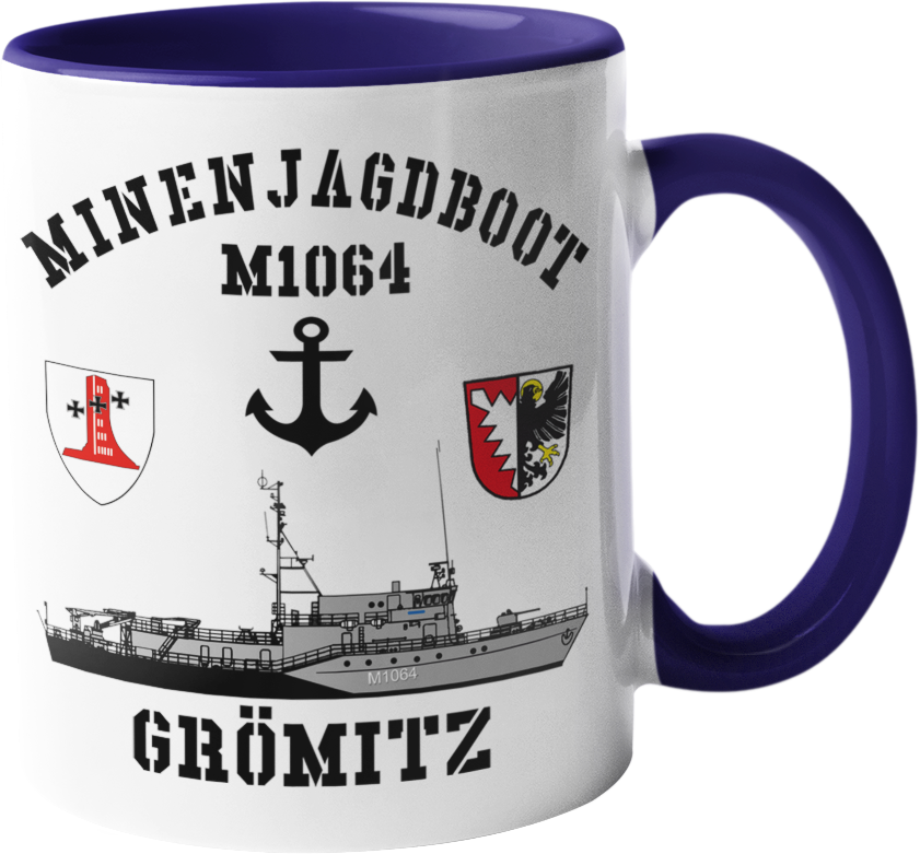 Kaffeebecher Mij.-Boot M1064 GRÖMITZ 1.MSG