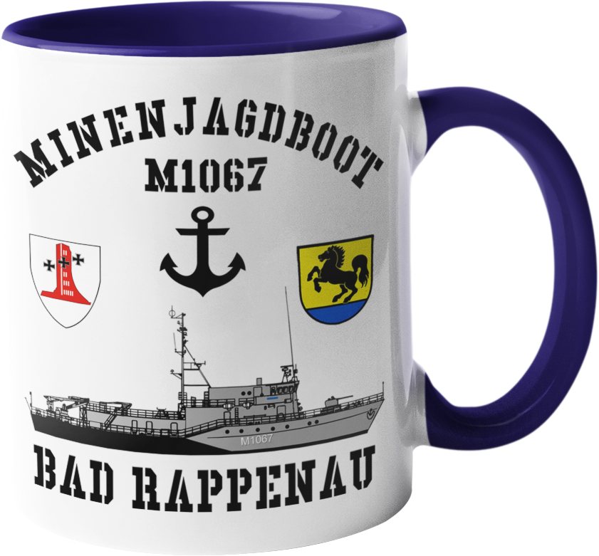 Kaffeebecher Mij.-Boot M1067 BAD RAPPENAU 1.MSG