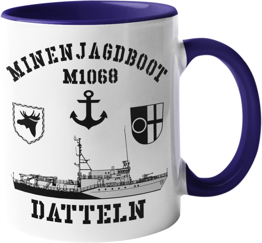 Kaffeebecher Mij.-Boot M1068 DATTELN 3.MSG