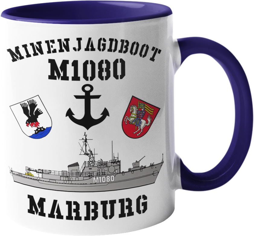 Kaffeebecher Mij.-Boot M1080 MARBURG