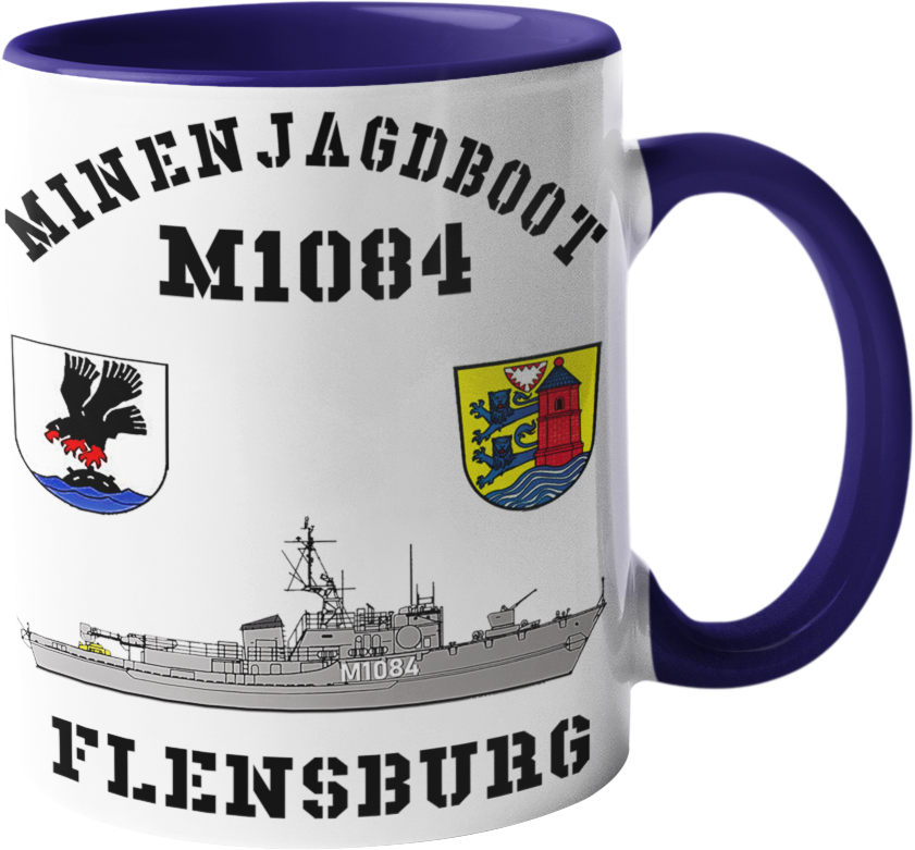 Kaffeebecher Mij.-Boot M1084 FLENSBURG