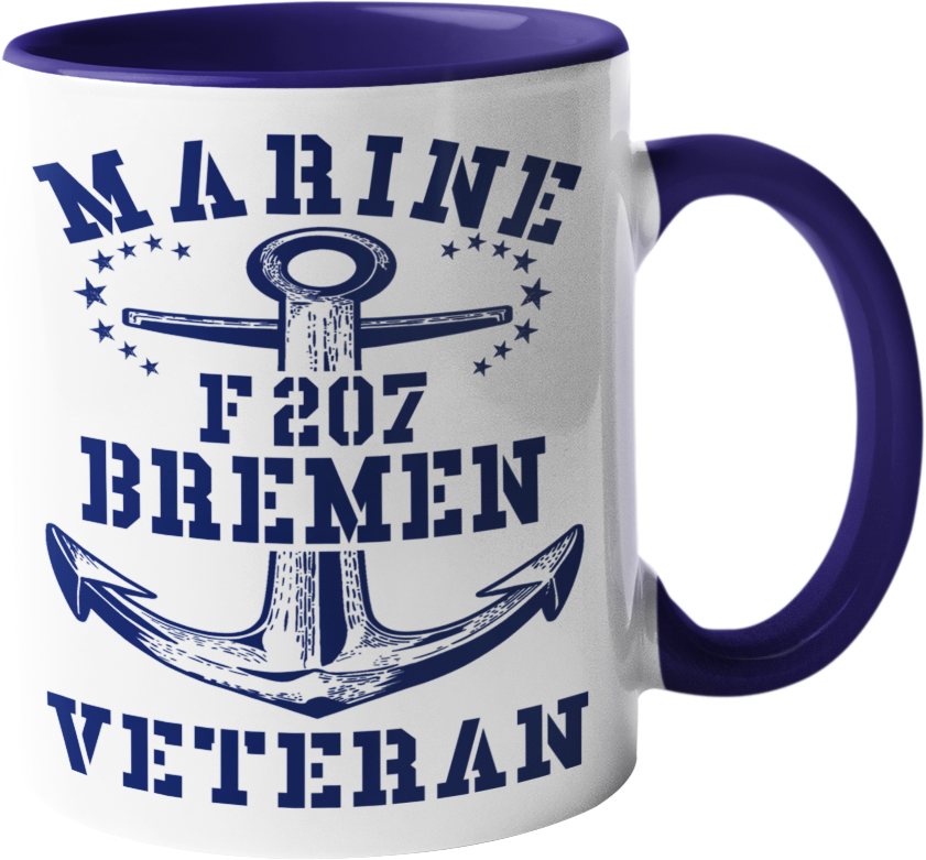 Kaffeebecher Fregatte F207 BREMEN MV Anker