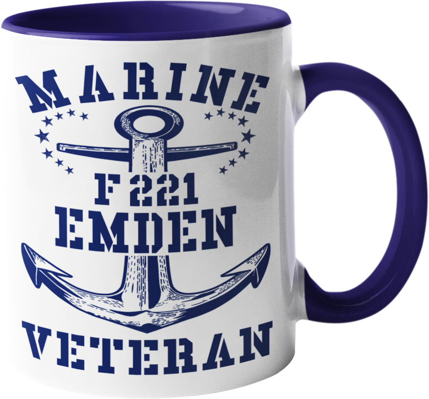 Kaffeebecher Fregatte F221 EMDEN MV ANKER
