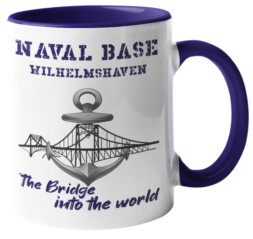 Kaffeebecher NAVAL BASE Wilhelmshaven