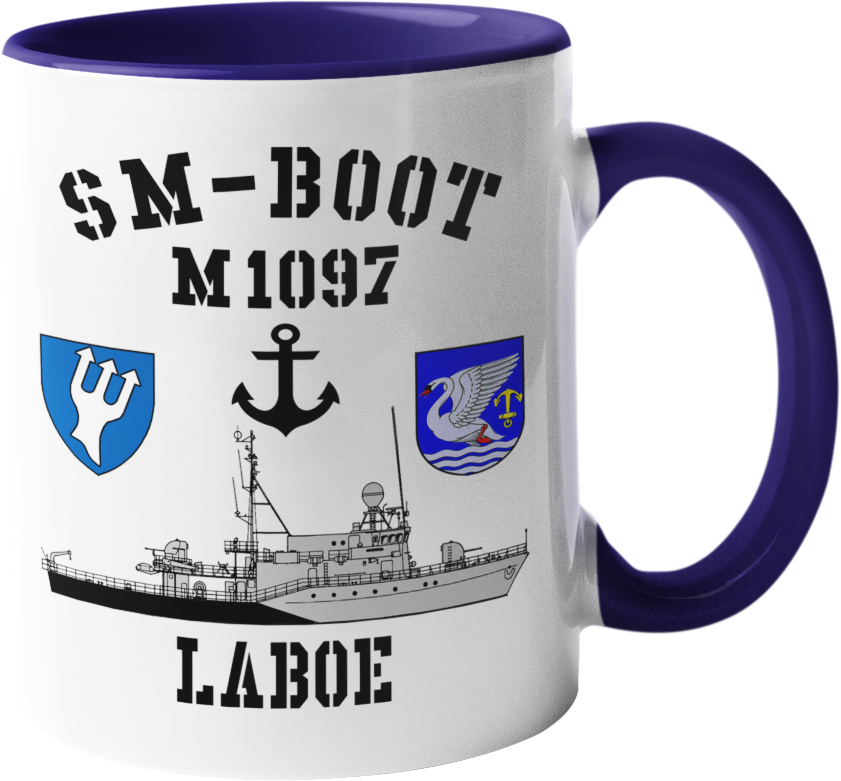 Kaffeebecher SM-Boot M1097 LABOE Anker