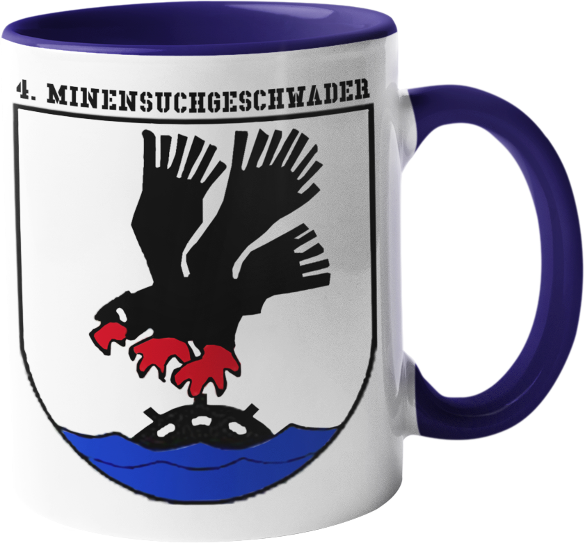 Kaffeebecher 4. Minensuchgeschwader