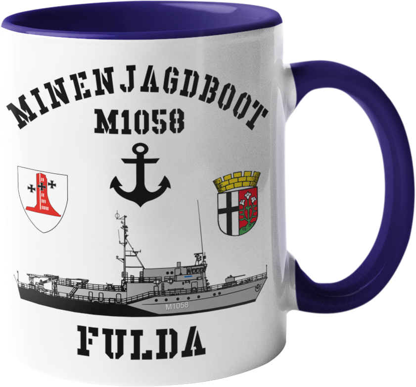 Kaffeebecher Mij.-Boot M1058 FULDA 1.MSG