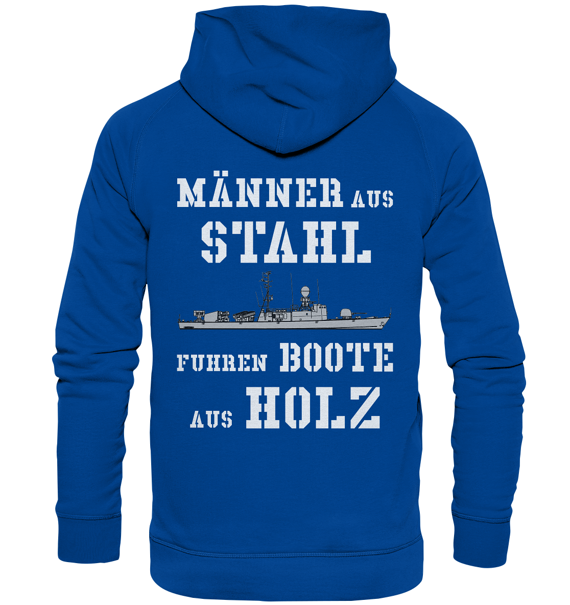 Männer aus Stahl... 143A Rückendruck - Basic Unisex Hoodie