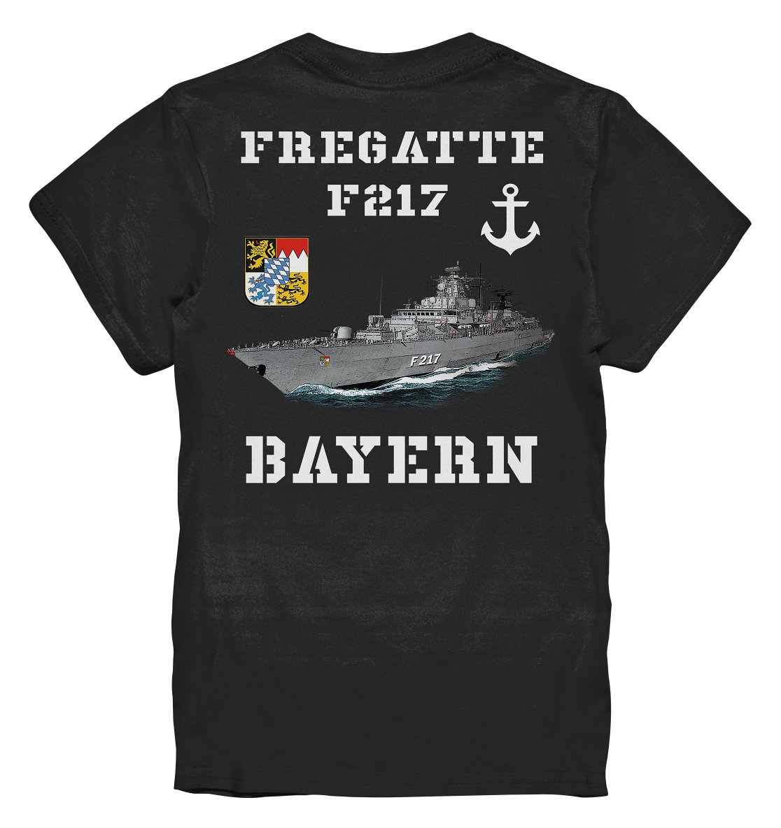 Fregatte F217 BAYERN beidseitig - Kids Premium Shirt
