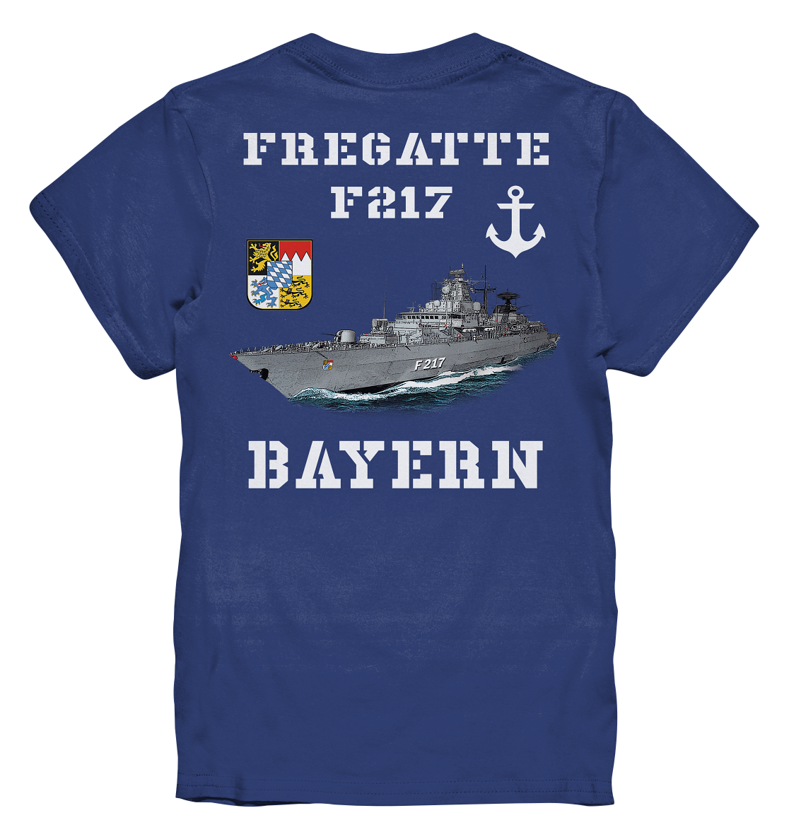 Fregatte F217 BAYERN beidseitig - Kids Premium Shirt