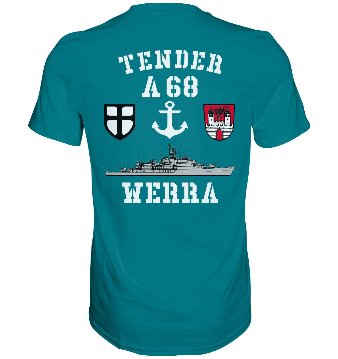 Tender A68 WERRA Operation SÜDFLANKE - Premium Shirt