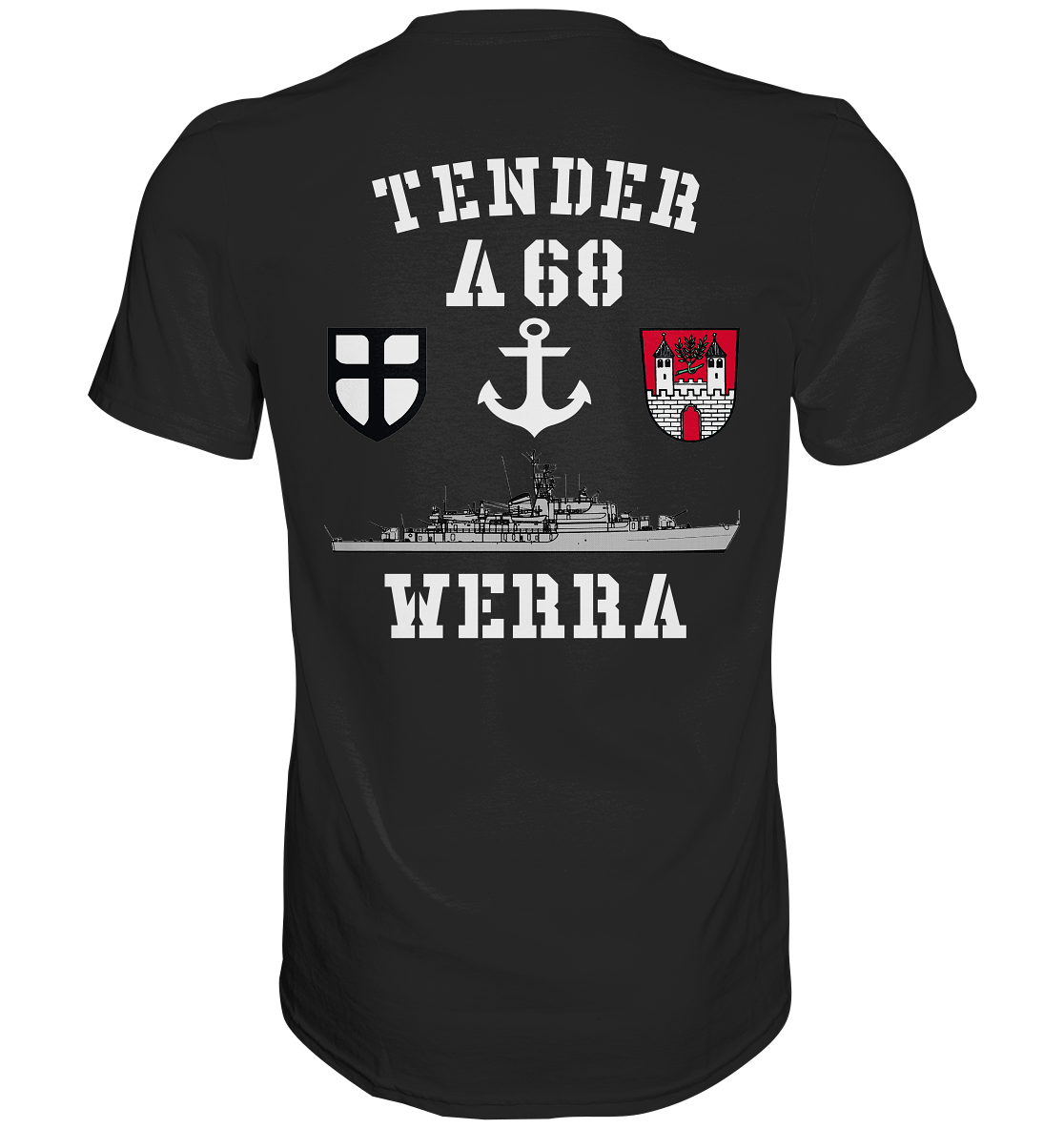 Tender A68 WERRA Operation SÜDFLANKE - Premium Shirt