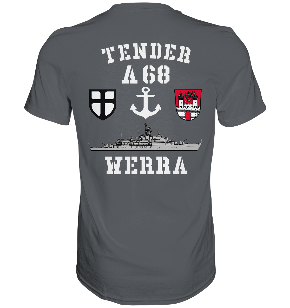 Tender A68 WERRA Operation SÜDFLANKE - Premium Shirt