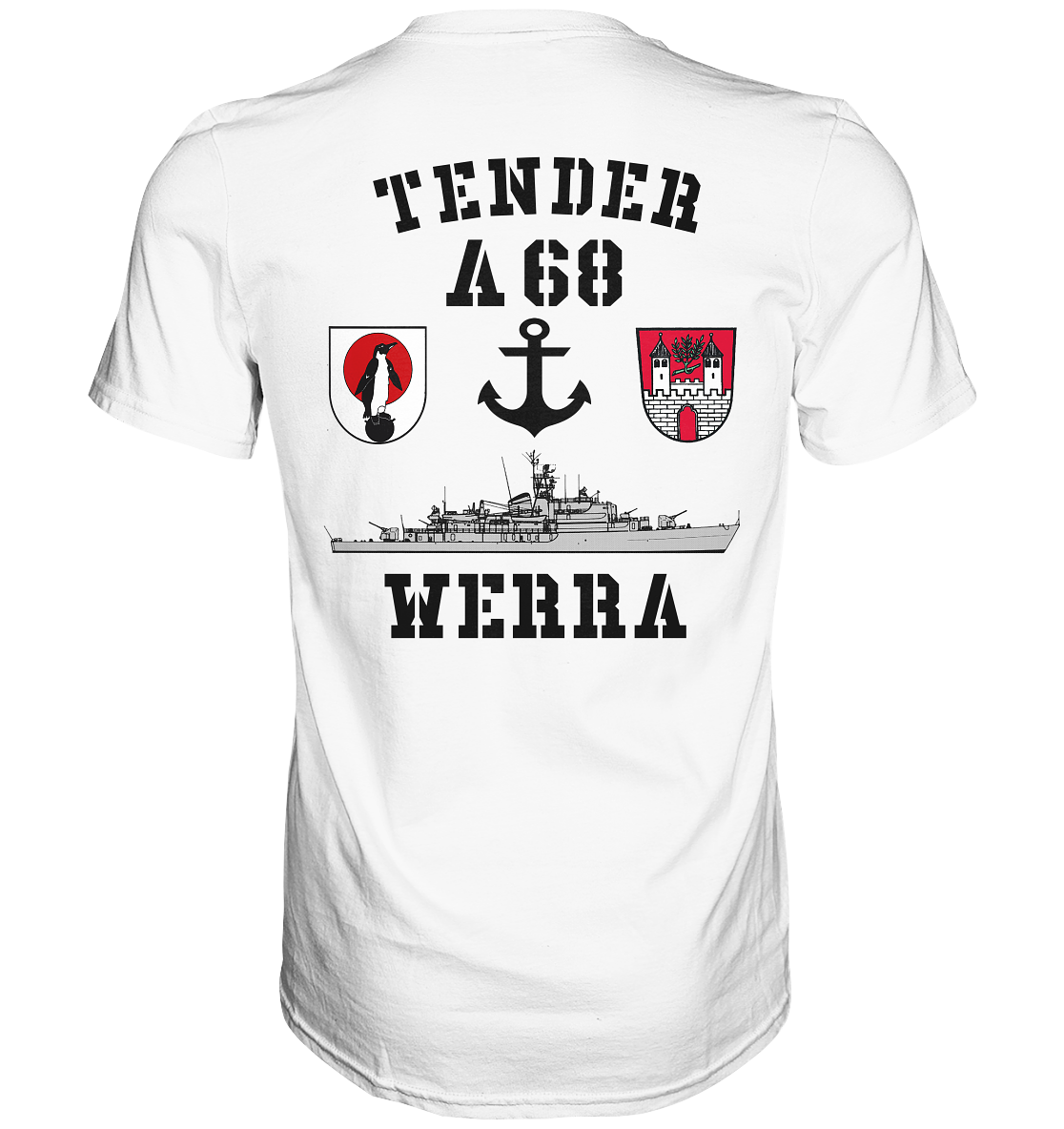 Tender A68 WERRA Operation SÜDFLANKE - Premium Shirt
