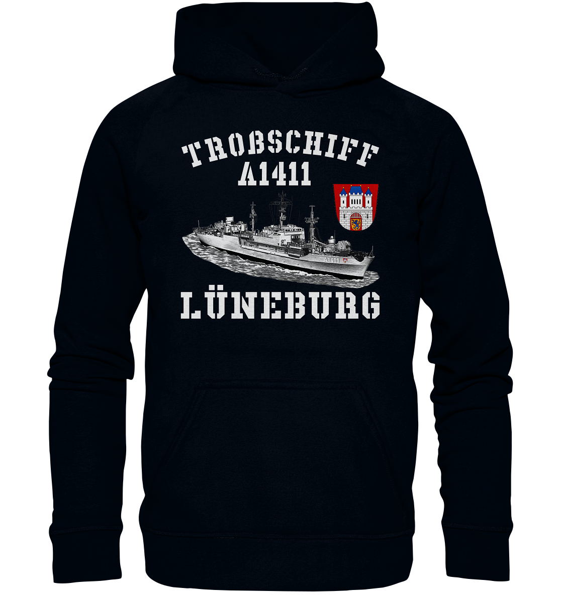 Troßschiff A1411 LÜNEBURG - Basic Unisex Hoodie