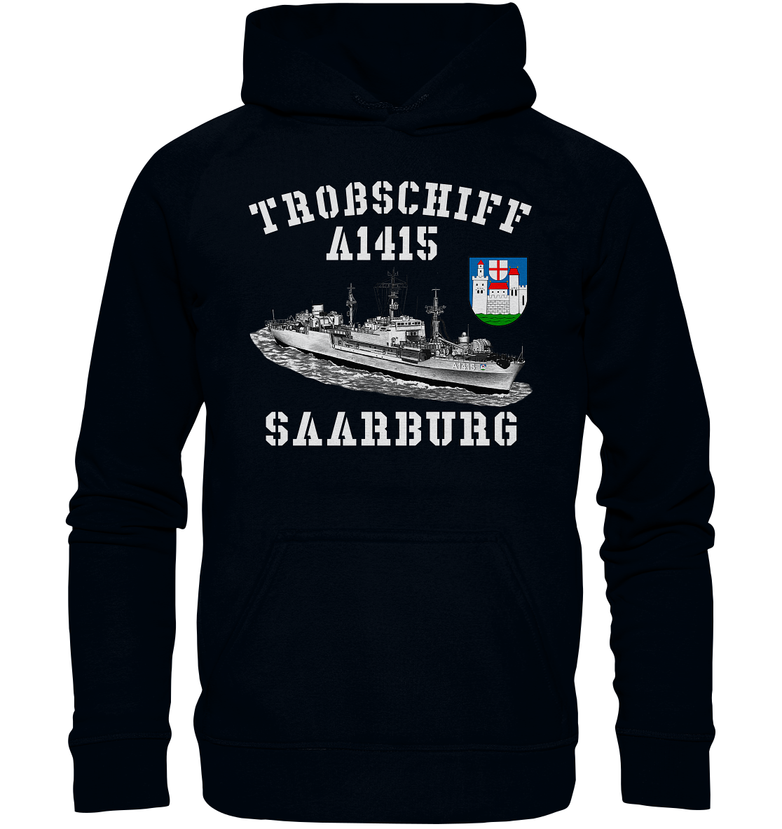 Troßschiff A1415 SAARBURG - Basic Unisex Hoodie