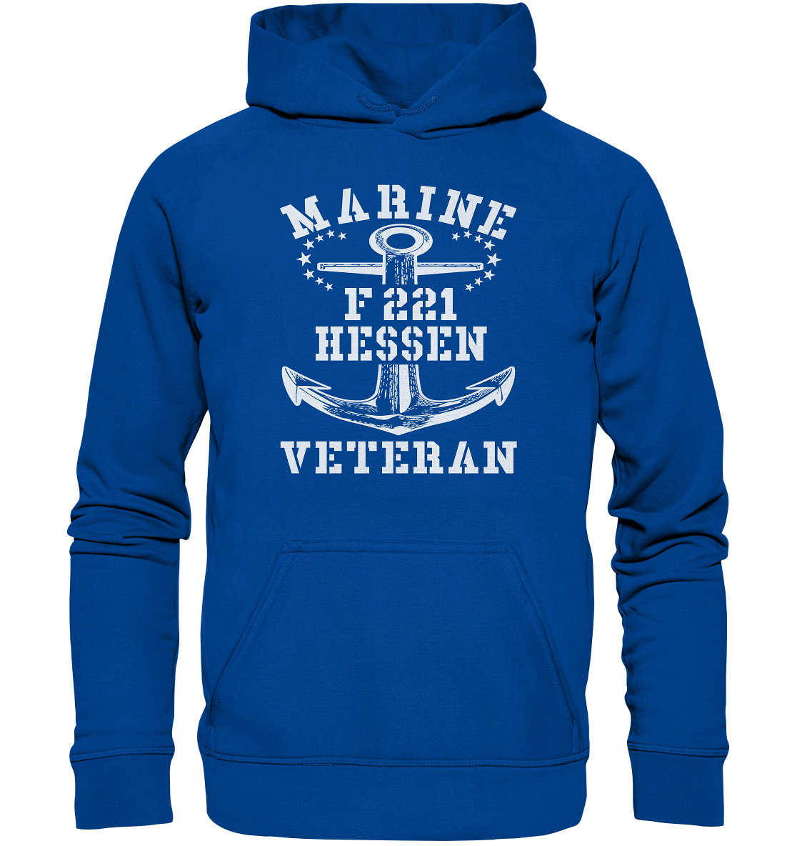 Fregatte F221 HESSEN Marine Veteran - Basic Unisex Hoodie