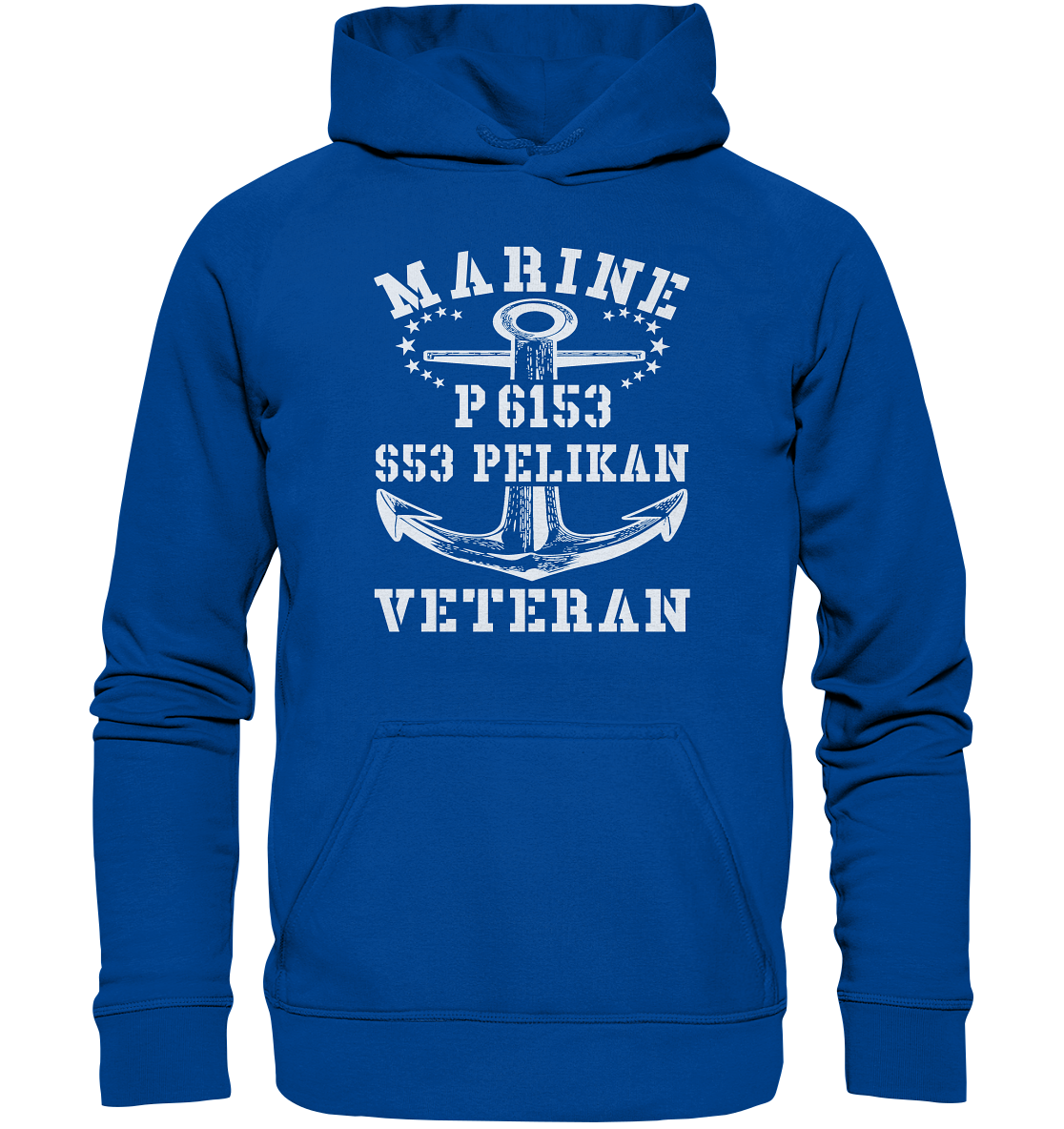 P6153 S53 PELIKAN Marine Veteran - Basic Unisex Hoodie