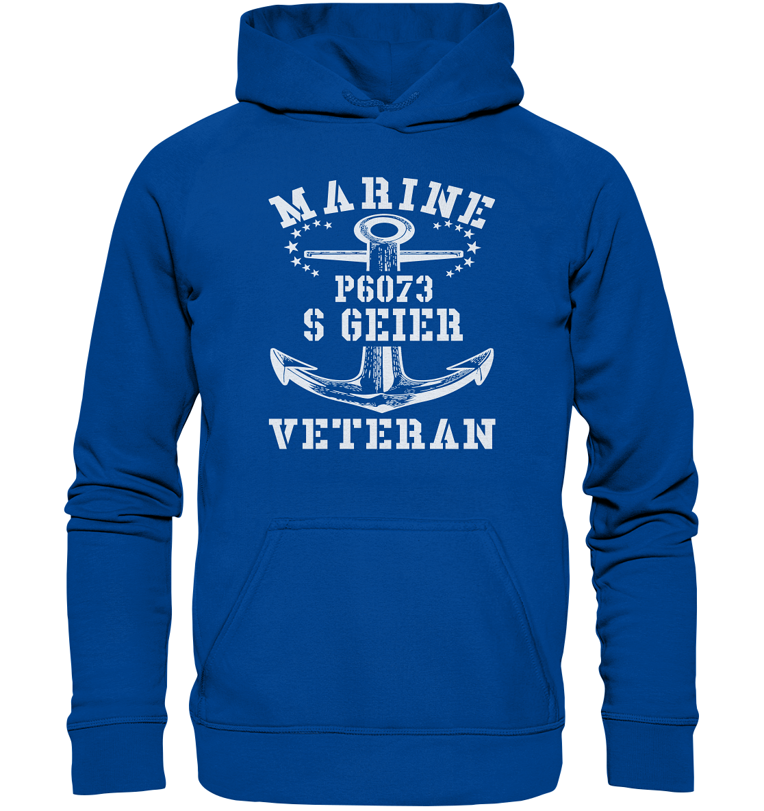 P6073 S GEIER Marine Veteran - Basic Unisex Hoodie
