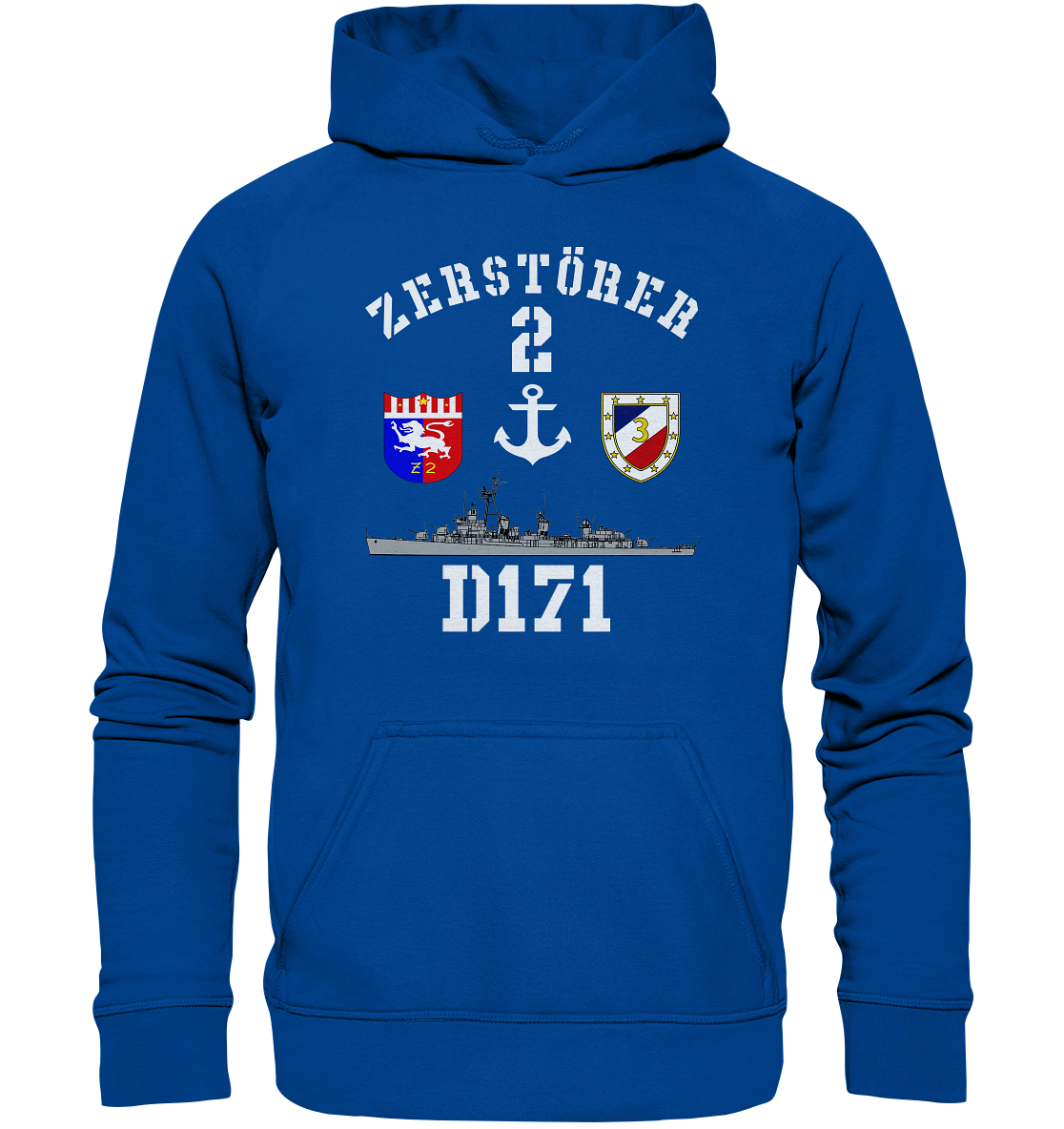 D171 ZERSTÖRER 2 Anker - Basic Unisex Hoodie