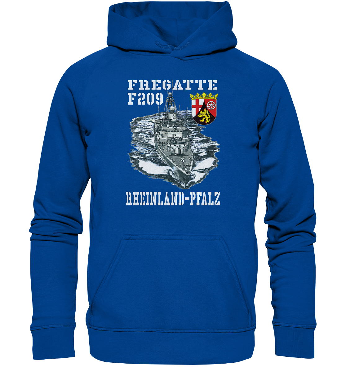 Fregatte F209 RHEINLAND-PFALZ - Basic Unisex Hoodie