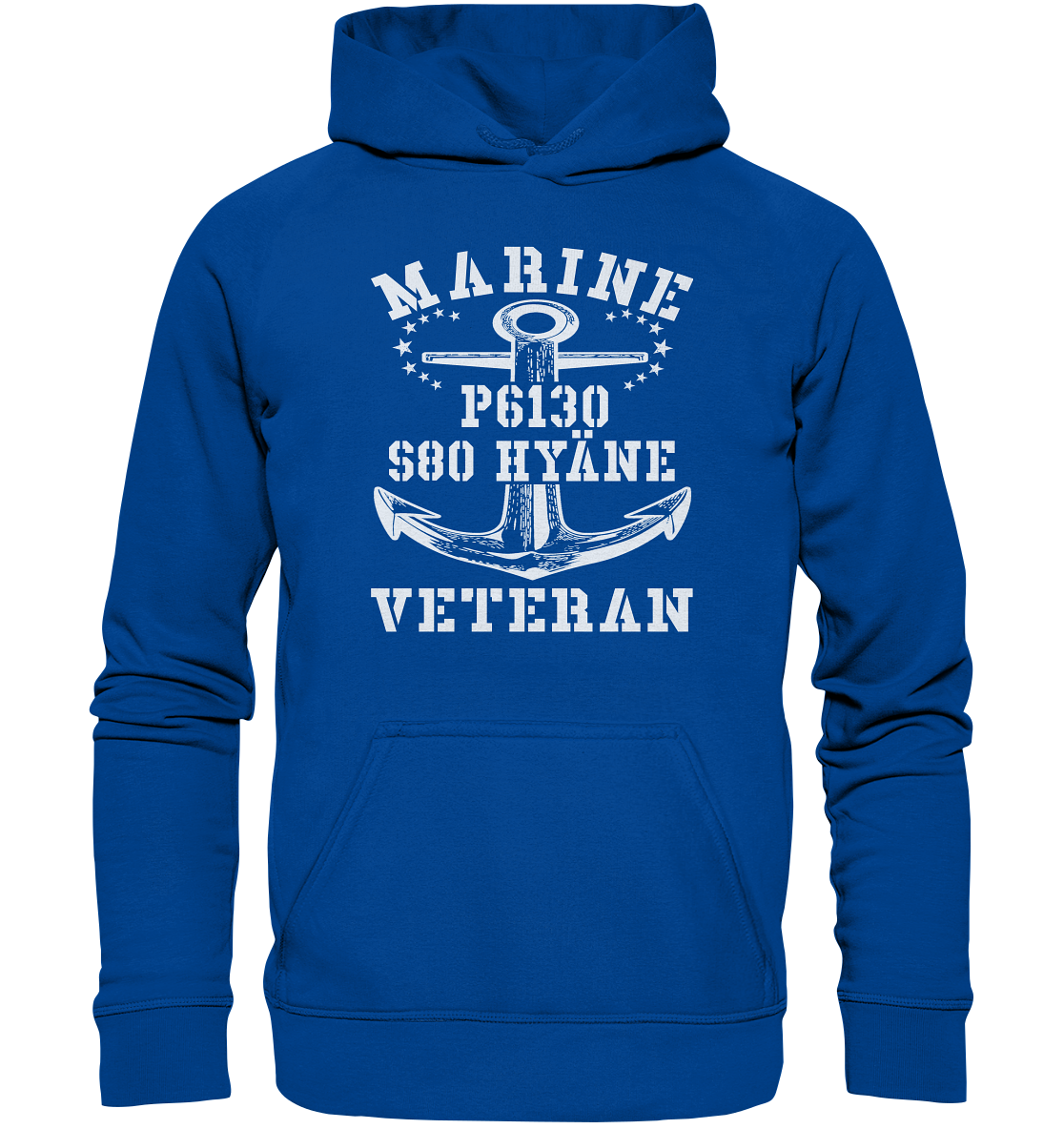 FK-Schnellboot P6130 HYÄNE Marine Veteran - Basic Unisex Hoodie