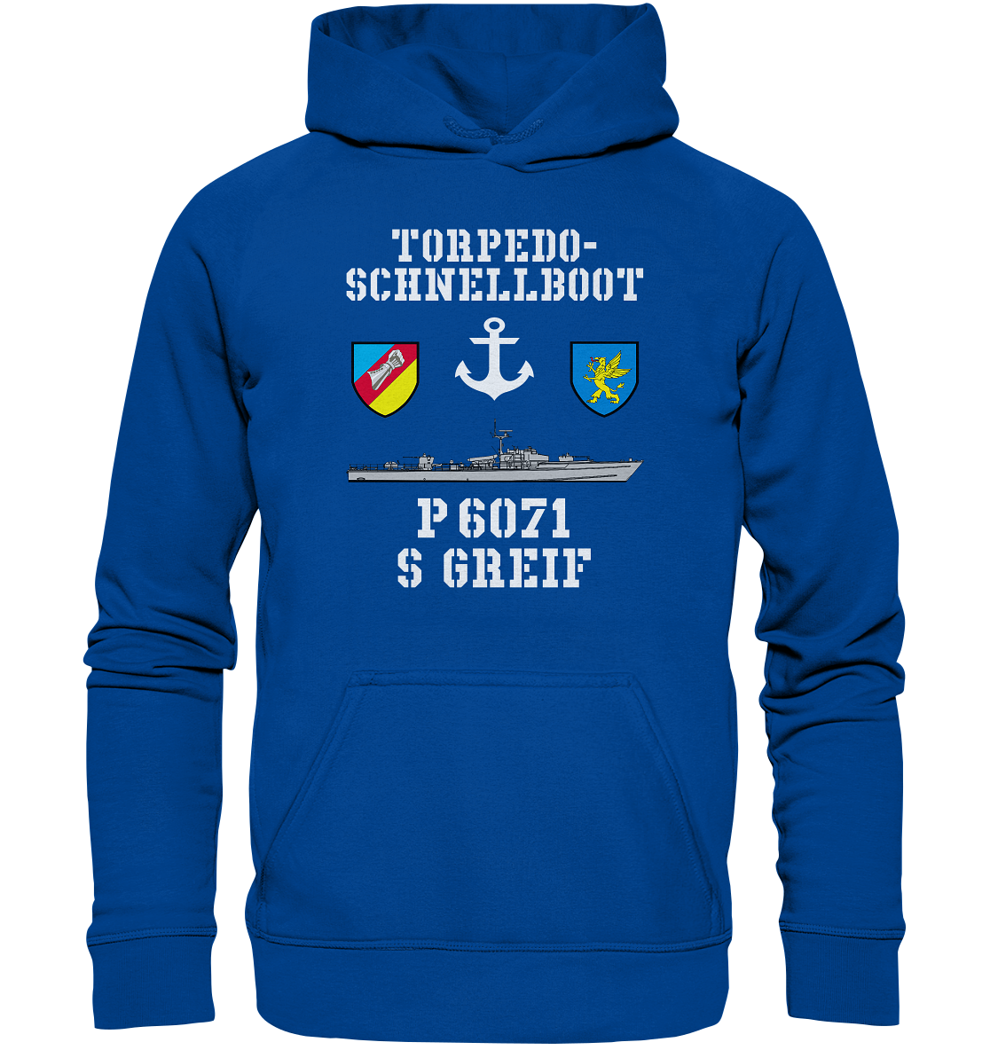 Torpedo-Schnellboot P6071 GREIF - Basic Unisex Hoodie