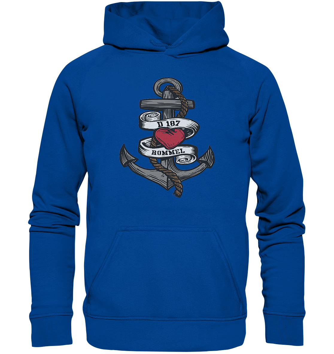 Anker Herz D187 ROMMEL - Basic Unisex Hoodie