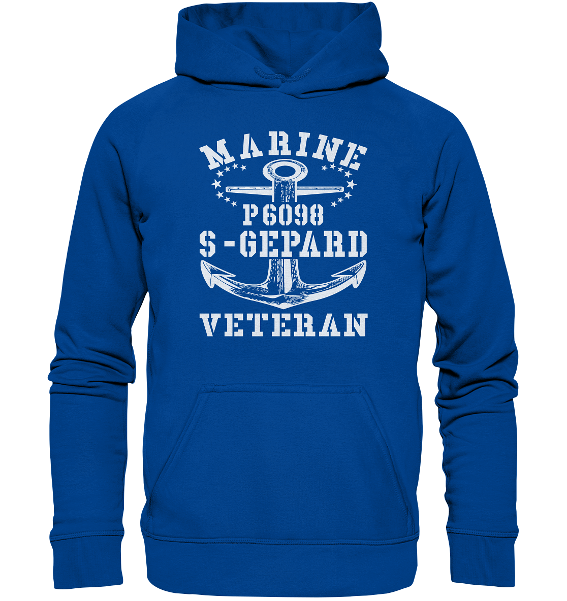 P6098 S-GEPARD Marine Veteran - Basic Unisex Hoodie