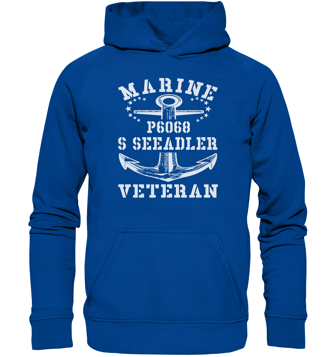 P6068 S SEEADLER Marine Veteran - Basic Unisex Hoodie