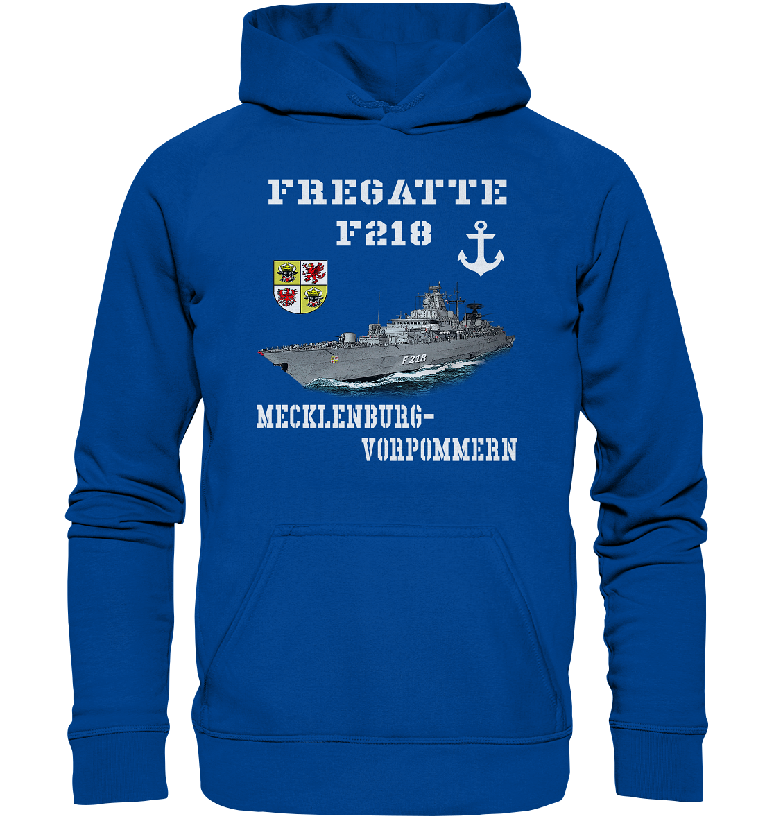 F218 Fregatte MECKLENBURG-VORPOMMERN - Basic Unisex Hoodie