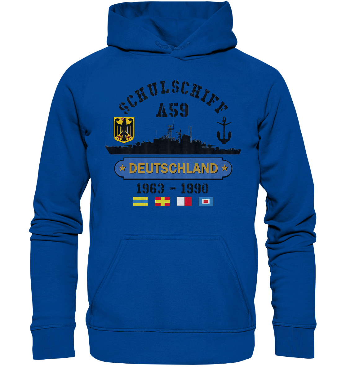 Schulschiff A59 DEUTSCHLAND - Basic Unisex Hoodie
