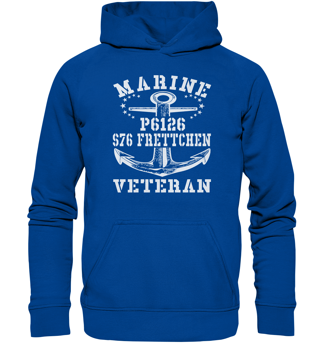 FK-Schnellboot P6126 FRETTCHEN Marine Veteran - Basic Unisex Hoodie